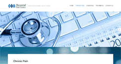 Desktop Screenshot of memorialcarecenters.com