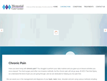Tablet Screenshot of memorialcarecenters.com